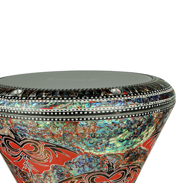 GEF ELFAN ADB23-6519 Kültürel Motifli Darbuka 23cm