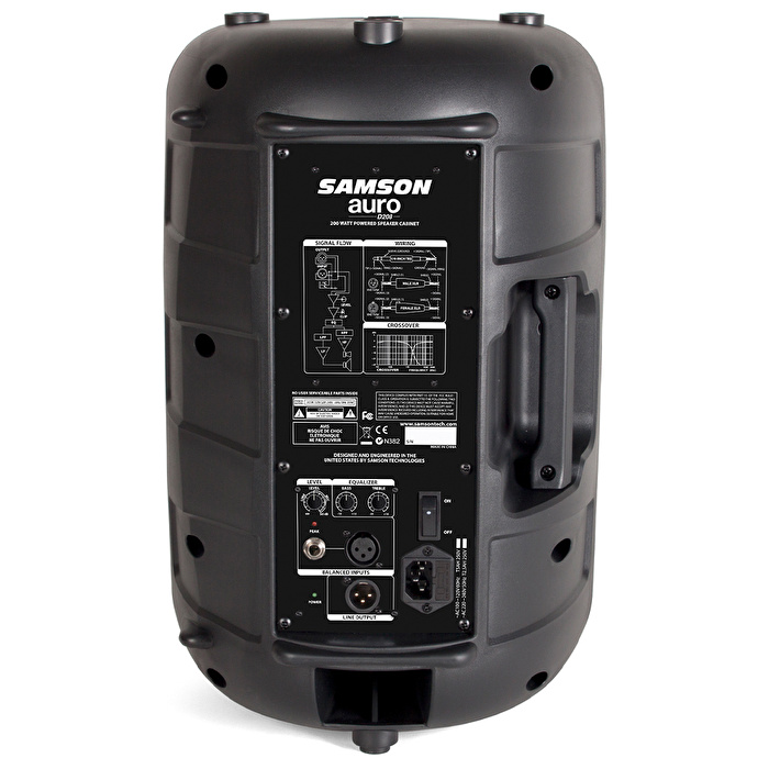 SAMSON Auro D208 200 Watt 2-Yollu Aktif Kabin