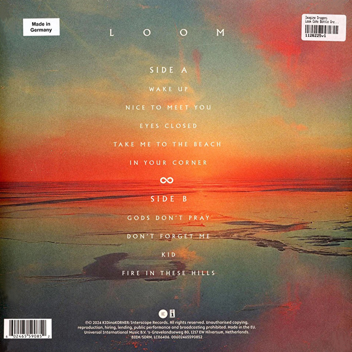 Imagine Dragons - Loom (Coke Bottle Green Vinyl)