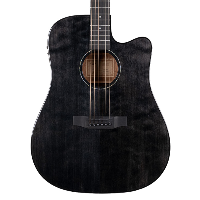 TYMA D-3C BKS CE Cutaway Akustik Gitar