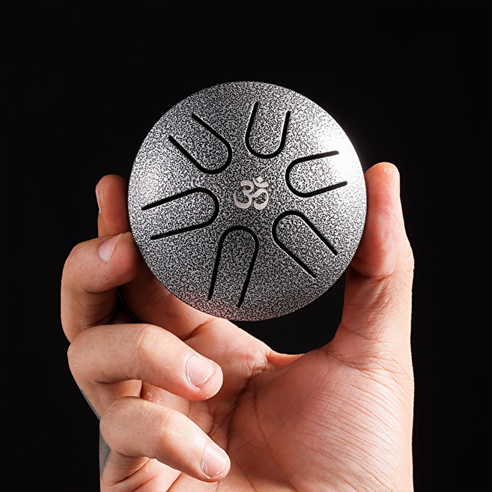 YOGIXO Tongue Drum Mini 6 Notalı 3″ Meteorite
