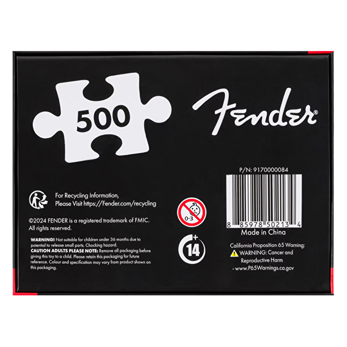FENDER 500 Parça Stratocaster Puzzle