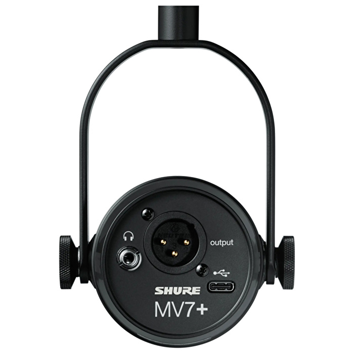 Shure MV7+-K XLR/USB Gaming, Podcast Kayıt Mikrofonu