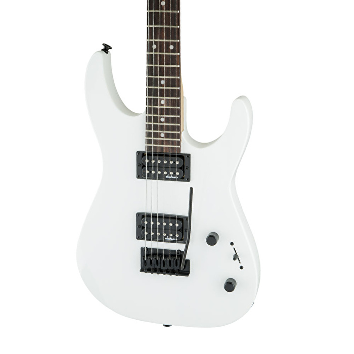 Jackson JS11 Dinky 2-Point Tremolo Amaranth Klavye Beyaz Elektro Gitar