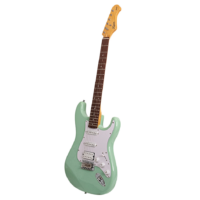 KOZMOS KST-BSWHSS-GRWN-SFG Elektro Gitar