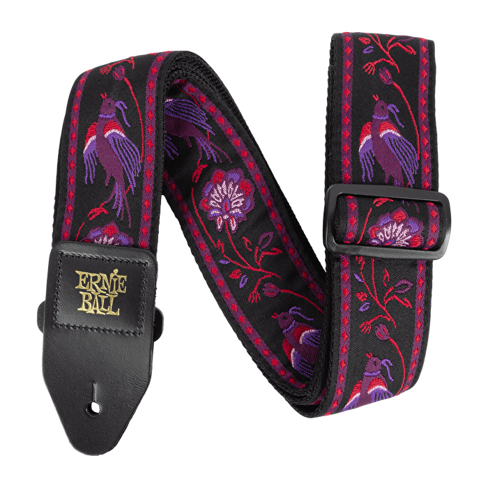 Ernie Ball Classic Jacquard Gitar/Bas Gitar Askısı - Pleasant Pheasant