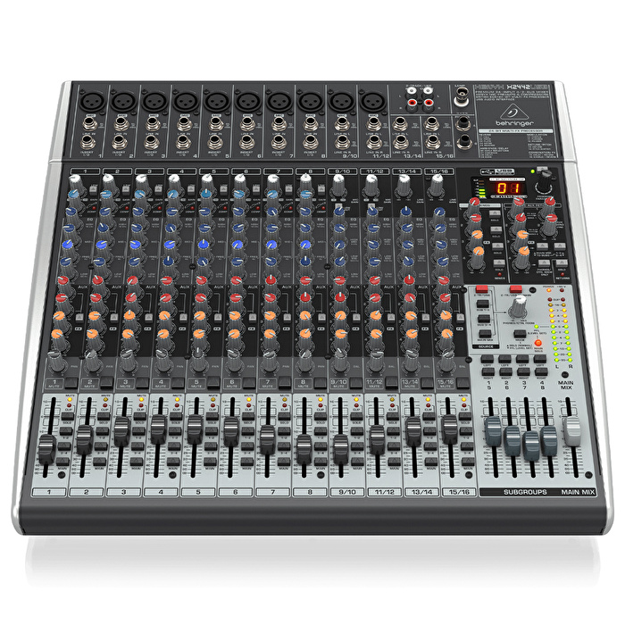 BEHRINGER X2442USB 24-Giriş 4/2-Bus Analog Mixer