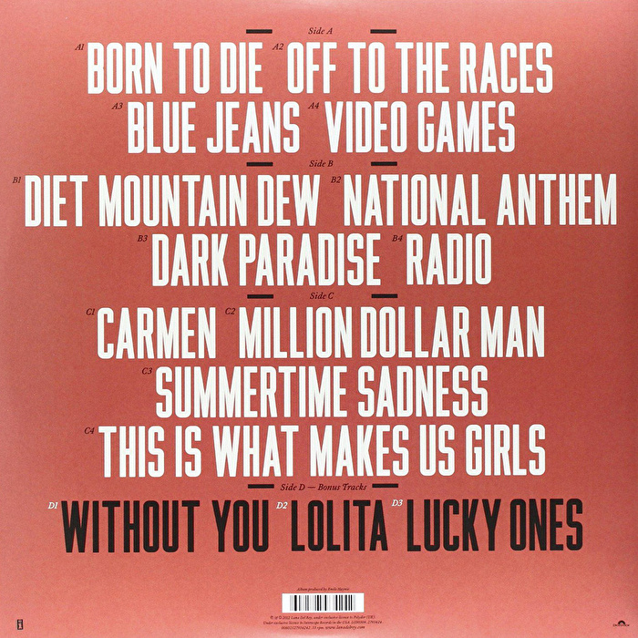 Lana Del Rey - Born To Die