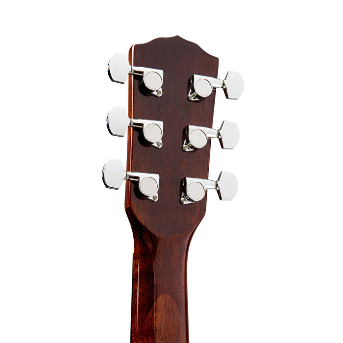 Fender CD-140SCE Dreadnought Ceviz Klavye All-Mahogany Case Dahil Elektro Akustik Gitar