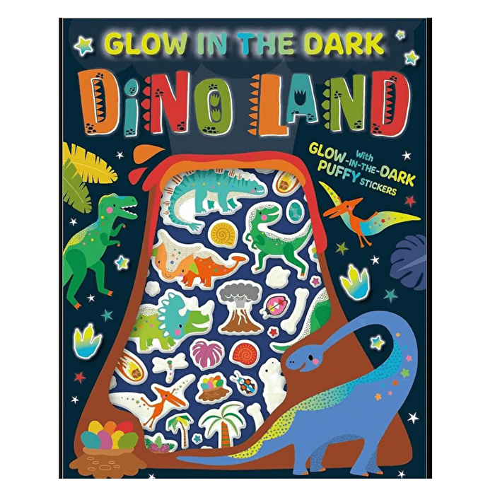 MBI - Glow in the Dark Dino Land Activity Book