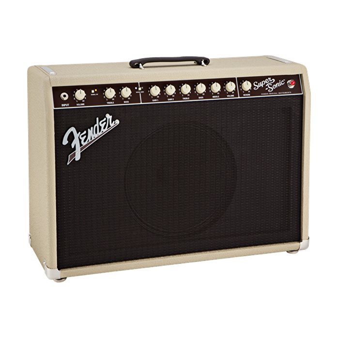 Fender Super-Sonic 22 Combo Blonde Elektro Gitar Amfisi