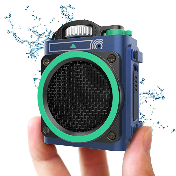 MUZEN Wild Go - Mavi Outdoor Taşınabilir Bluetooth Hoparlör