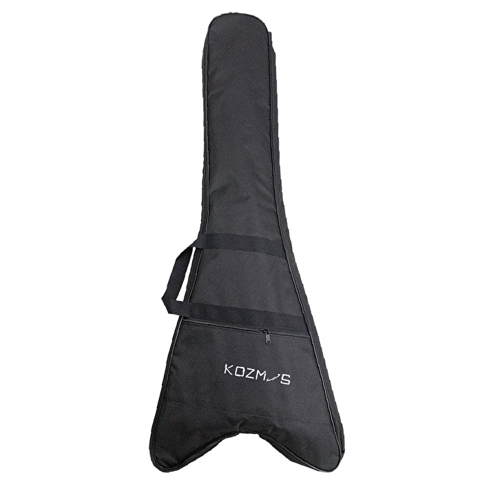 KOZMOS KBAG-10ELV-BK V-Kasa Elektro Gitar Taşıma Çantası