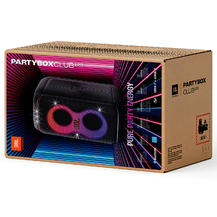 JBL Partybox Club120 Siyah Bluetooth Hoparlör
