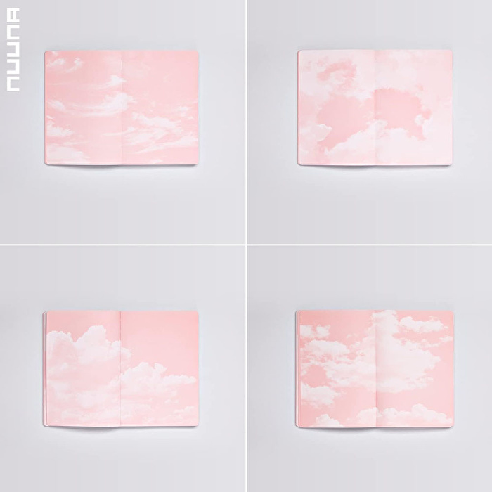 NUUNA Inspiration Book M - Cloud Pink Defter