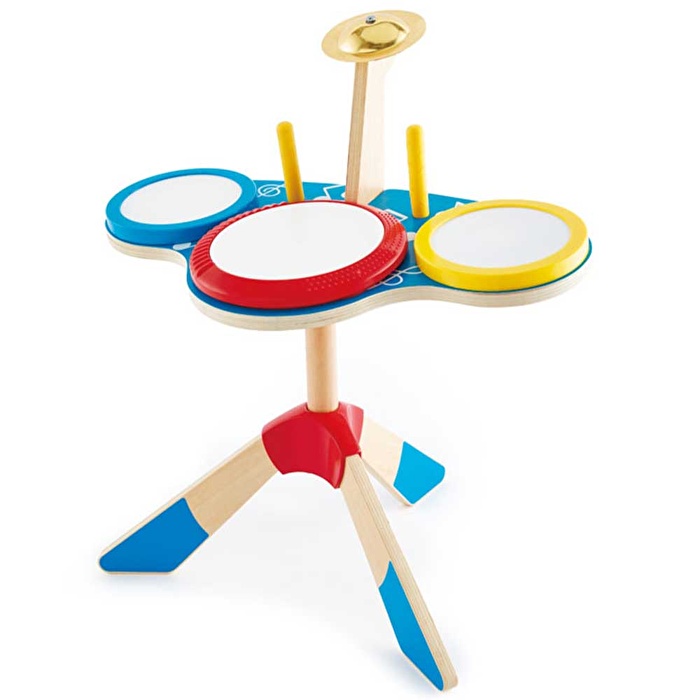 HAPE Drum and Cymbal Oyuncak Davul Seti