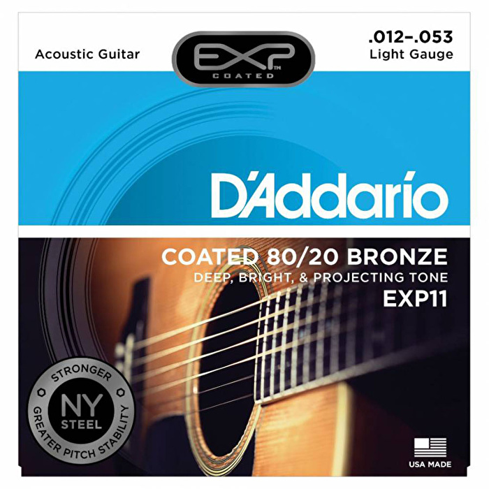 DADDARIO EXP11 12-53 Extra Light Akustik Gitar Teli