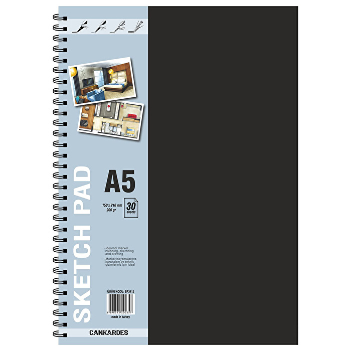 COPIC Sketch Pad A5 150x210 mm Defter
