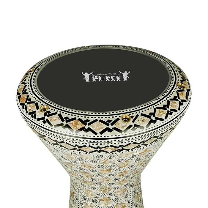 GEF ELFAN M22-6211 Gerçek Sedef Darbuka 22 cm
