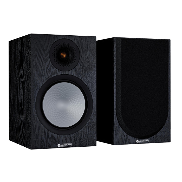 Monitor Audio Silver 100 ( 7G ) Siyah Meşe Raf Tipi Hi-Fi Hoparlör