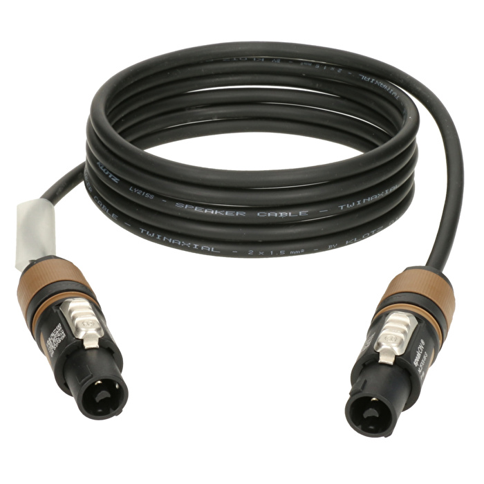 Klotz SC-1 2x1,5mm²  3mt SpeakON Hoparlör Kablosu