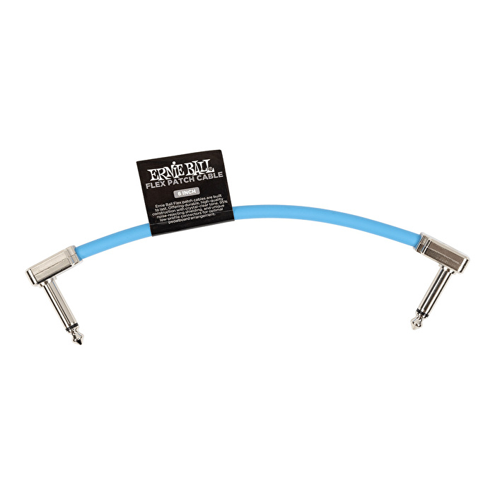 ERNIE BALL P06454 Flex Patch 3in- Cable -Blue