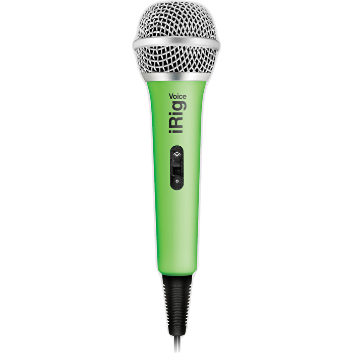 IK Multimedia iRig Voice - Green Karaoke Mikrofonu