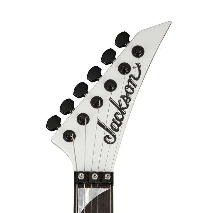 Jackson American Series Soloist SL3 Floyd Rose Abanoz Klavye Beyaz Elektro Gitar