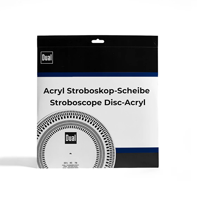 DUAL Pikap Stroboskop Diski & İğne Ölçer