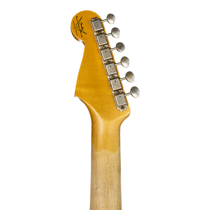 Fender Custom Shop CPE21 Limited Edition 59 Stratocaster Relic Gülağacı Klavye Super Faded Elektro Gitar Elektro Gitar