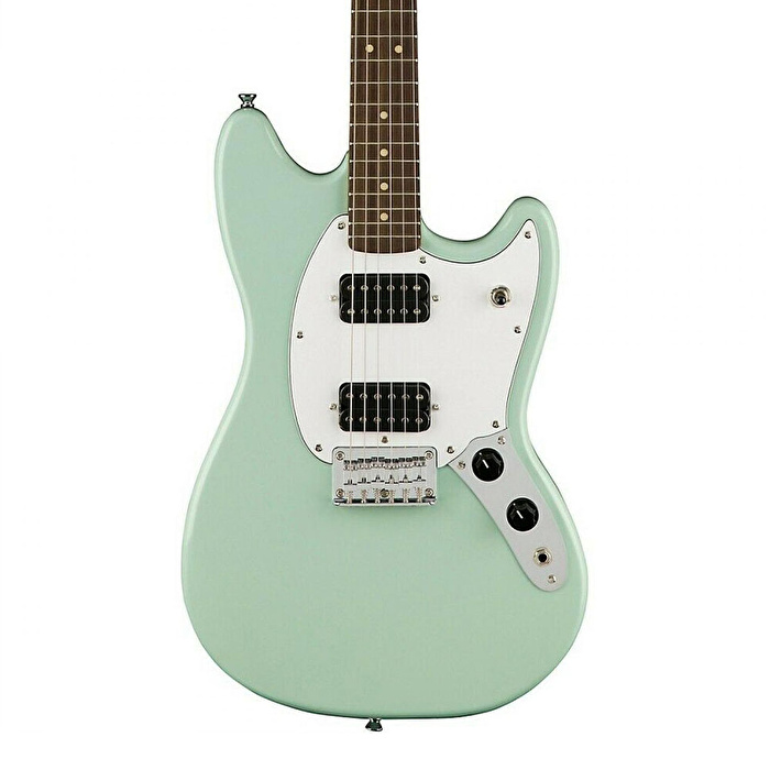 Squier FSR Bullet Mustang HH Laurel Klavye Surf Green Elektro Gitar