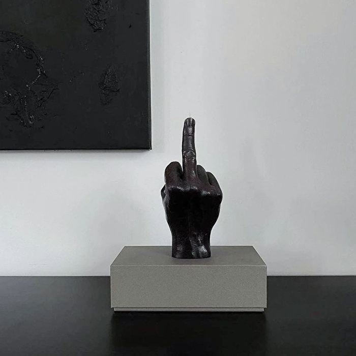 CANDLE HAND F*ck You Mum Siyah