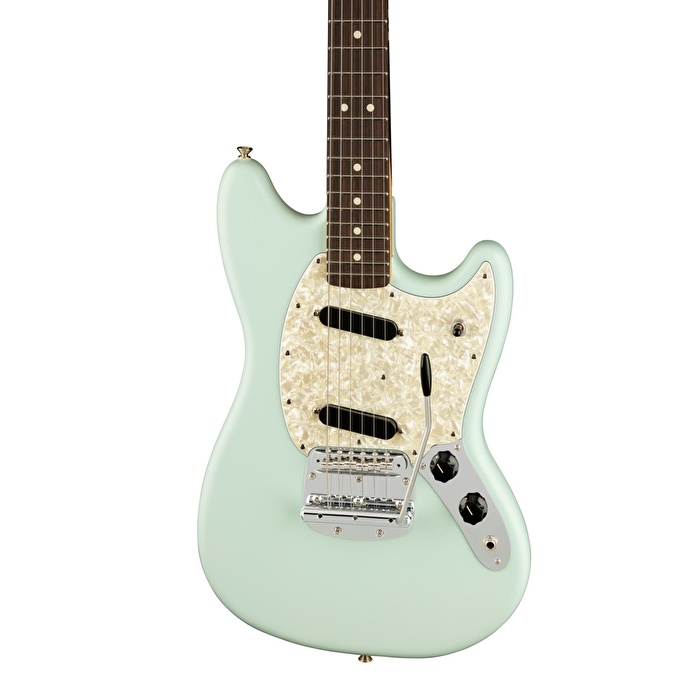 Fender American Performer Mustang Gülağacı Klavye Satin Sonic Blue Elektro Gitar