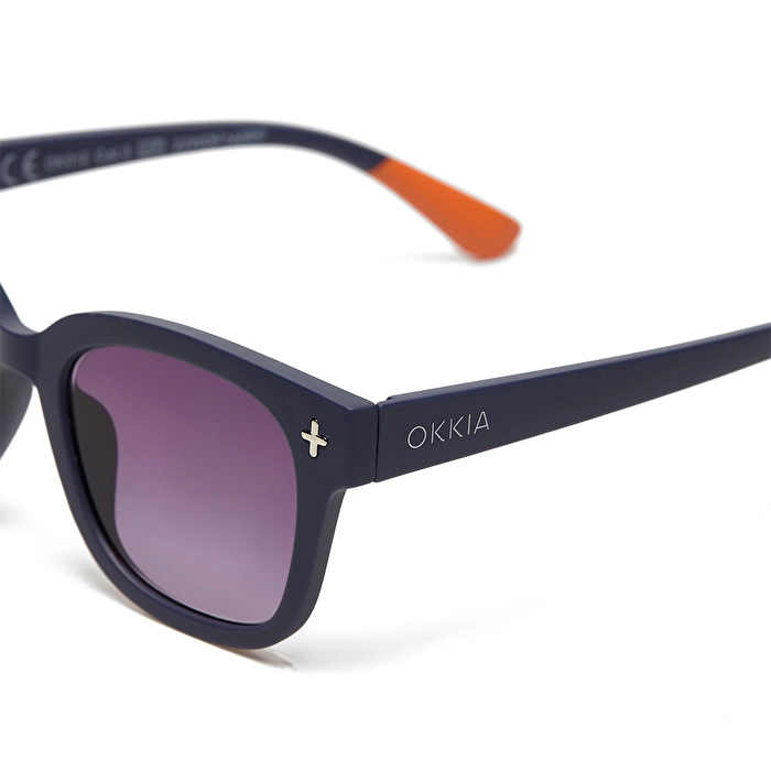 OKKIA Giovanni Midnight Unisex Güneş Gözlüğü Siyah Gradyan