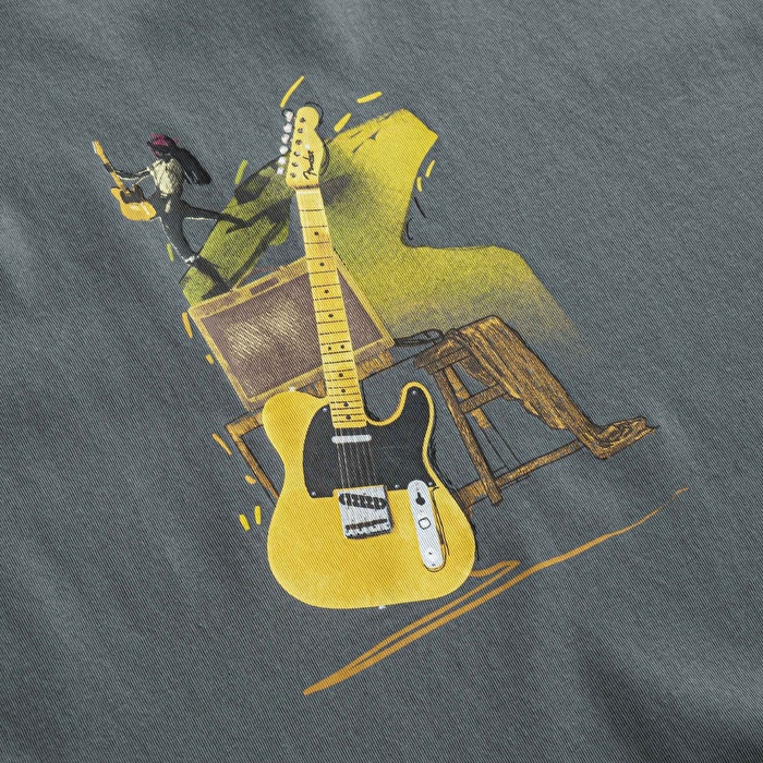 KAFT X FENDER X ZUHAL Uprising - Storm - Tasarım T-Shirt - Unisex