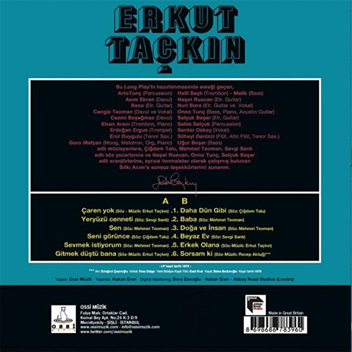 Erkut Taçkın - Erkut Taçkın