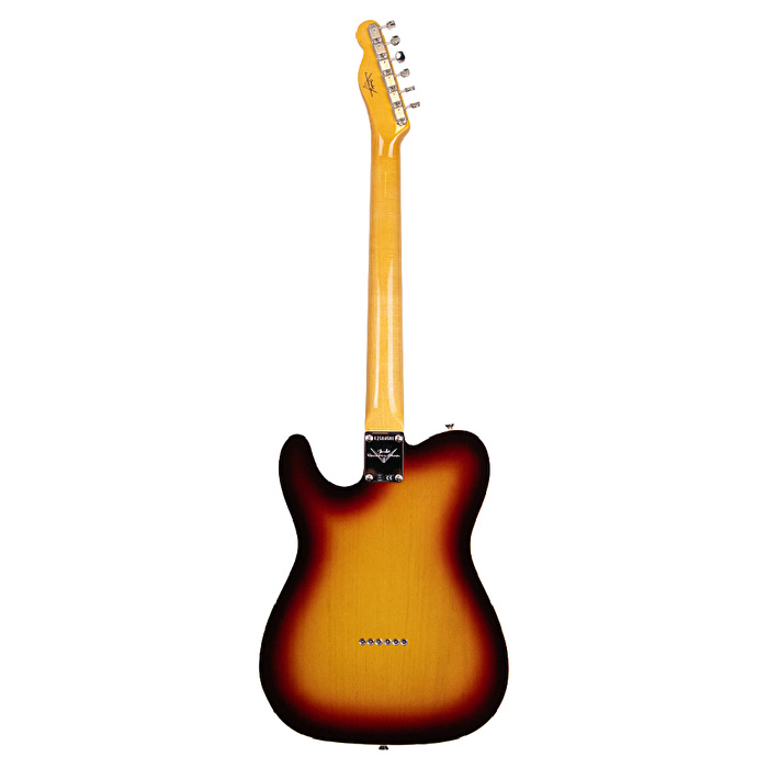 Fender Custom Shop 1960 Telecaster Custom NOS Chocolate 3 Ton Sunburst Elektro Gitar