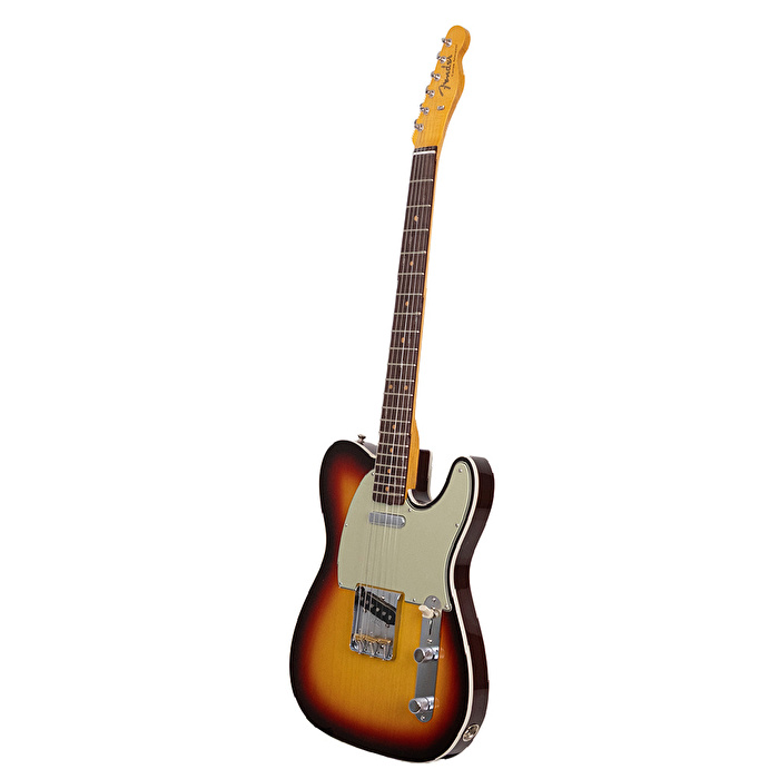 Fender Custom Shop 1960 Telecaster Custom NOS Chocolate 3 Ton Sunburst Elektro Gitar
