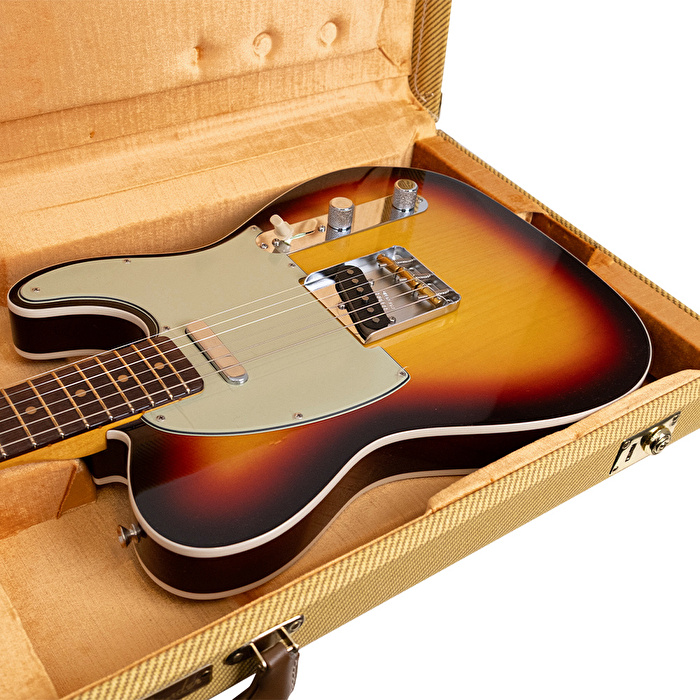 Fender Custom Shop 1960 Telecaster Custom NOS Chocolate 3 Ton Sunburst Elektro Gitar