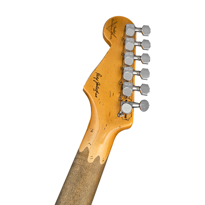 Fender Custom Shop Rory Gallagher Signature Stratocaster Relic Gülağacı Klavye 3-Color Sunburst Elektro Gitar