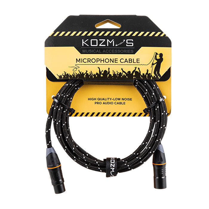 Kozmos KCL-021-3M XLR-XLR 3M Mikrofon Kablosu