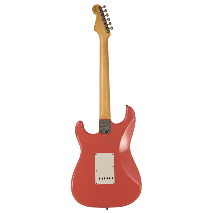 FENDER Custom Shop Limited Edition 1960 Stratocaster Relic Faded Aged Tahitian Coral Elektro Gitar