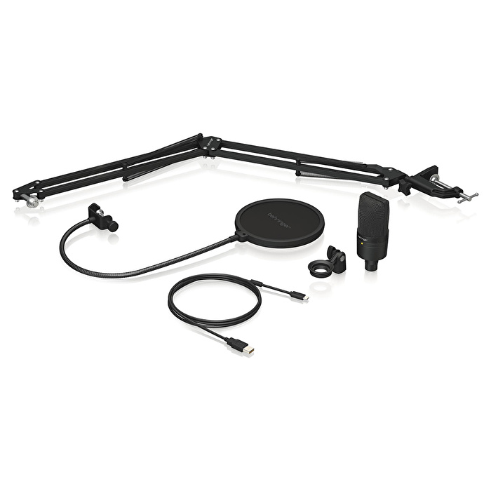 BEHRINGER D3 PODCAST BUNDLE USB Podcast Mikrofon Seti