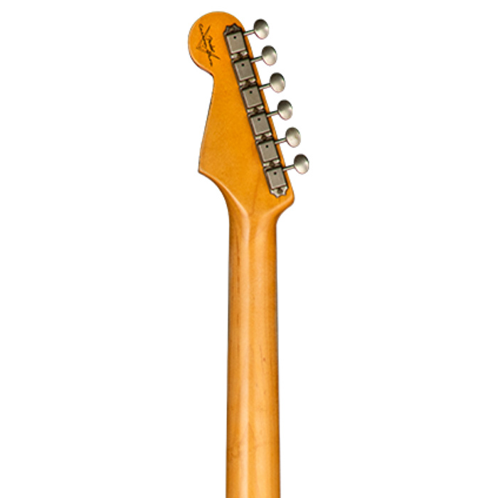 FENDER Custom Shop 1960 Stratocaster Relic Gülağacı Klavye Vintage White Tortoise Shell PG Elektro Gitar