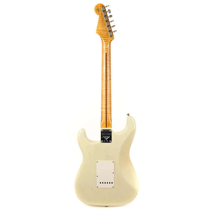 FENDER Custom Shop Limited Edition Tomatillo Stratocaster Journeyman Relic Akçaağaç Klavye Tomatillo Green Elektro Gitar