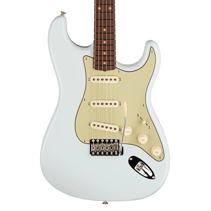 FENDER Custom Shop Vintage Custom 1959 Stratocaster Gülağacı Klavye NOS Faded Aged Sonic Blue Elektro Gitar