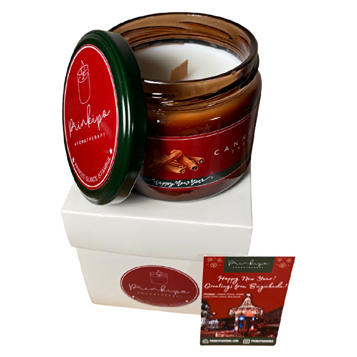 PRINKIPO Tarçın Soya Mumu (300 ml)