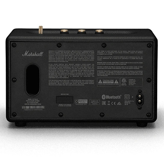 Marshall Acton III BT Siyah Bluetooth Hoparlör
