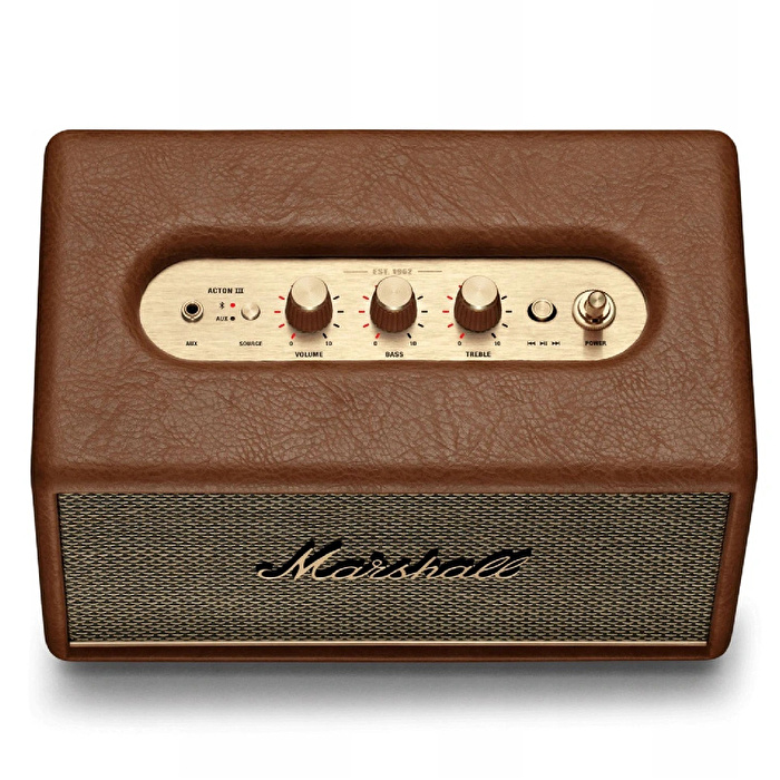 Marshall Acton III BT Kahverengi Bluetooth Hoparlör