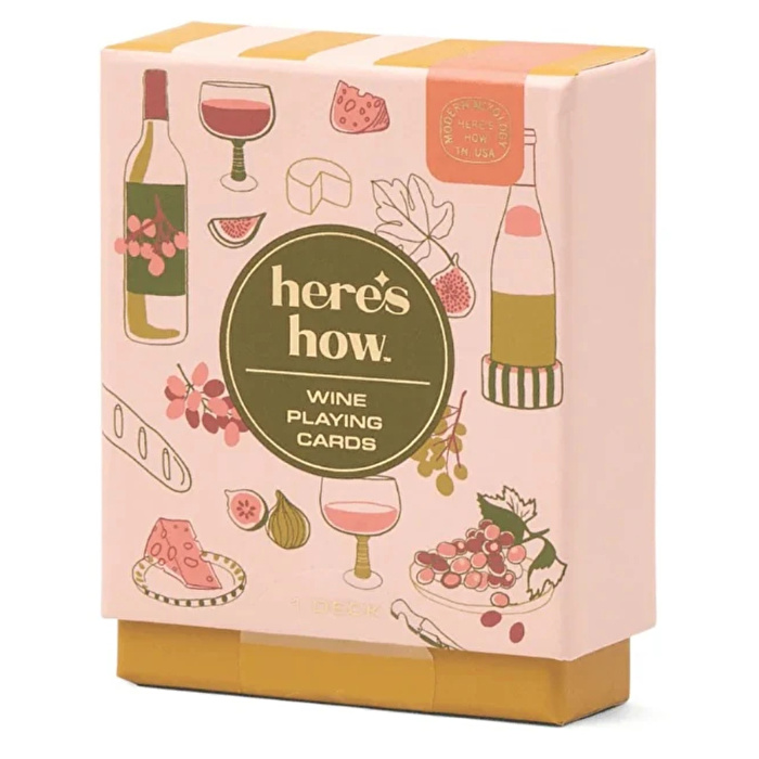 GENTLEMEN'S HARDWARE Şarap Oyun Kağıdı